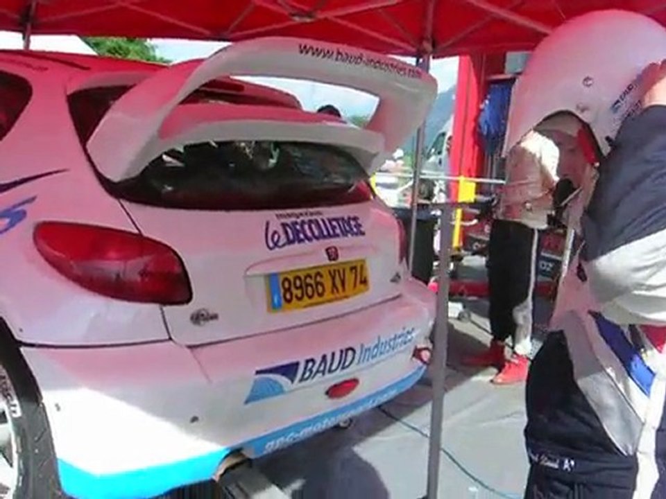 Rallye : Le Décolletage sur 206 WRC