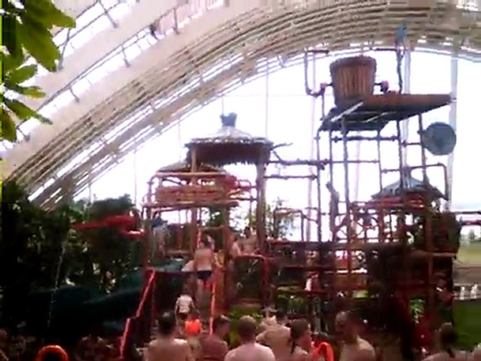 CenterParcs Trois forêts - L'intérieur l'aqua mundo piscine