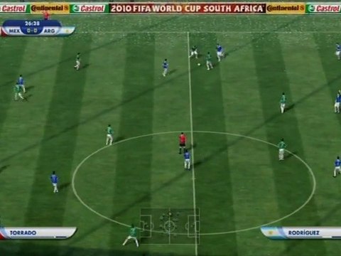 Mexique - Argentine Coupe du Monde FIFA 2010 Partie 1