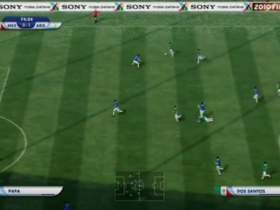Mexique - Argentine Coupe du Monde FIFA 2010 Partie 2