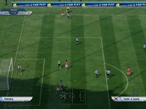 Uruguay - Corée du Sud Coupe du Monde FIFA 2010 Partie 1