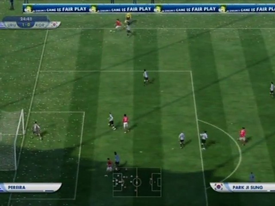 Uruguay - Corée du Sud Coupe du Monde FIFA 2010 Partie 1