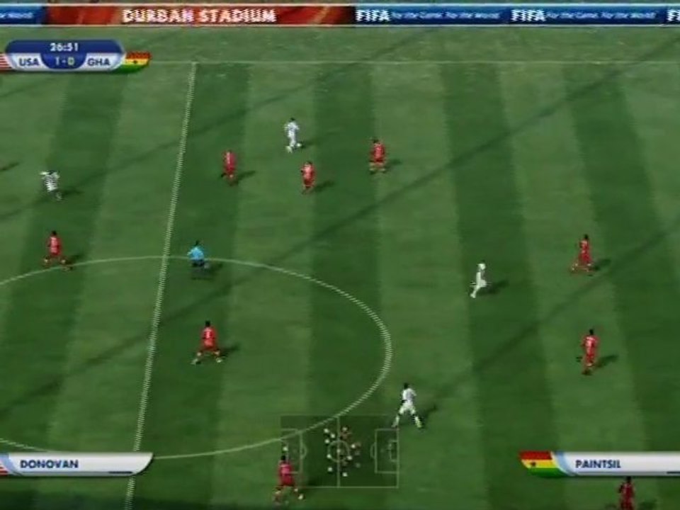 Etats Unis - Ghana Coupe du Monde FIFA 2010 Partie 1