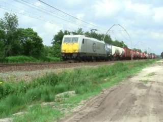 Traxx 186-172 ECR + coup de klaxon