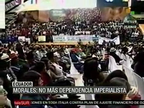 PRESIDENTE EVO MORALES DENUNCIA QUE ESTADOS UNIDOS 01