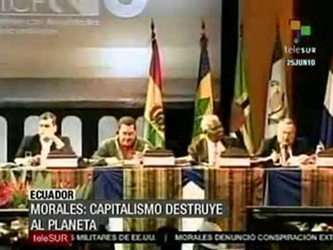 PRESIDENTE EVO MORALES DENUNCIA QUE ESTADOS UNIDOS 02