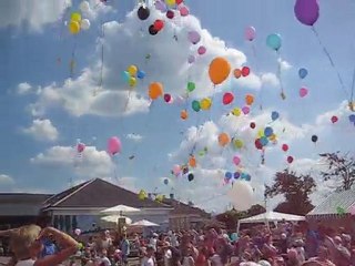 Fête de l'école 2010 Le lâcher de ballon