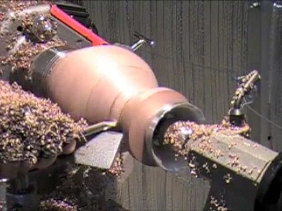 Woodturning...A Segmented Vase of Walnut and Maple