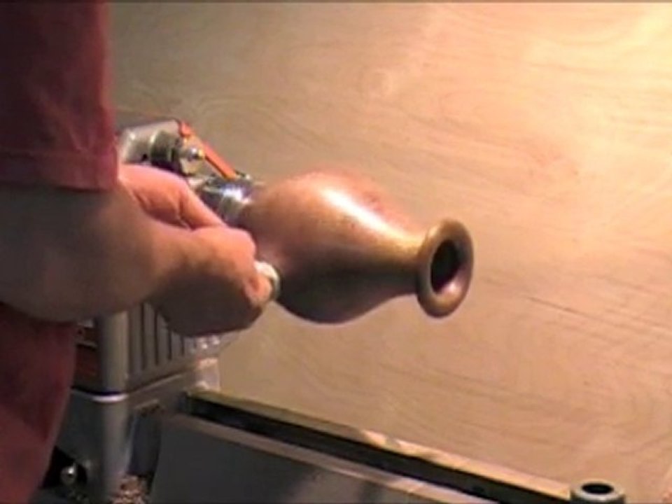 Woodturning..Finishing a Segmented Vase