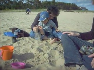 le 20 juin 2010, à la plage avec Dorian