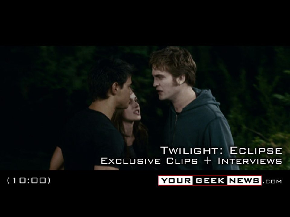 Twilight: ECLIPSE Exclusive Clips and Interviews