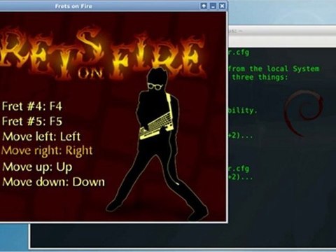 Wii Guitar for Frets on Fire on Linux