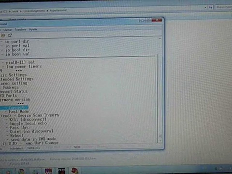 Adquisicion de datos con PIC16F886 y Bluetooth