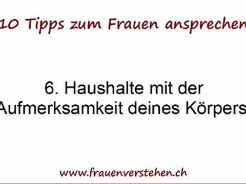 10 Tipps zum erfolgreich Frauen ansprechen
