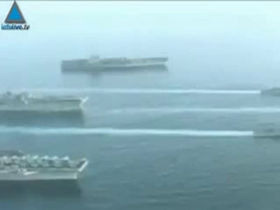 Confirmé,Navires US  Israéliens se DIRIGENT vers l'IRAN