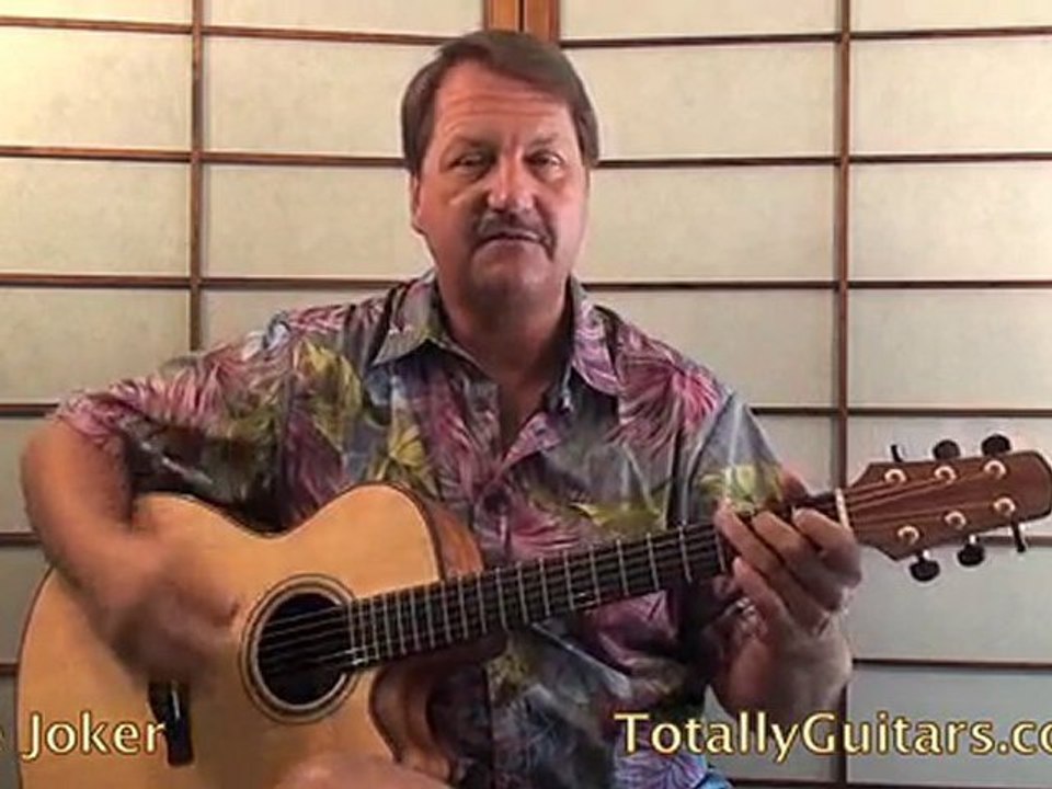 Steve Miller Band - The Joker Guitar lesson