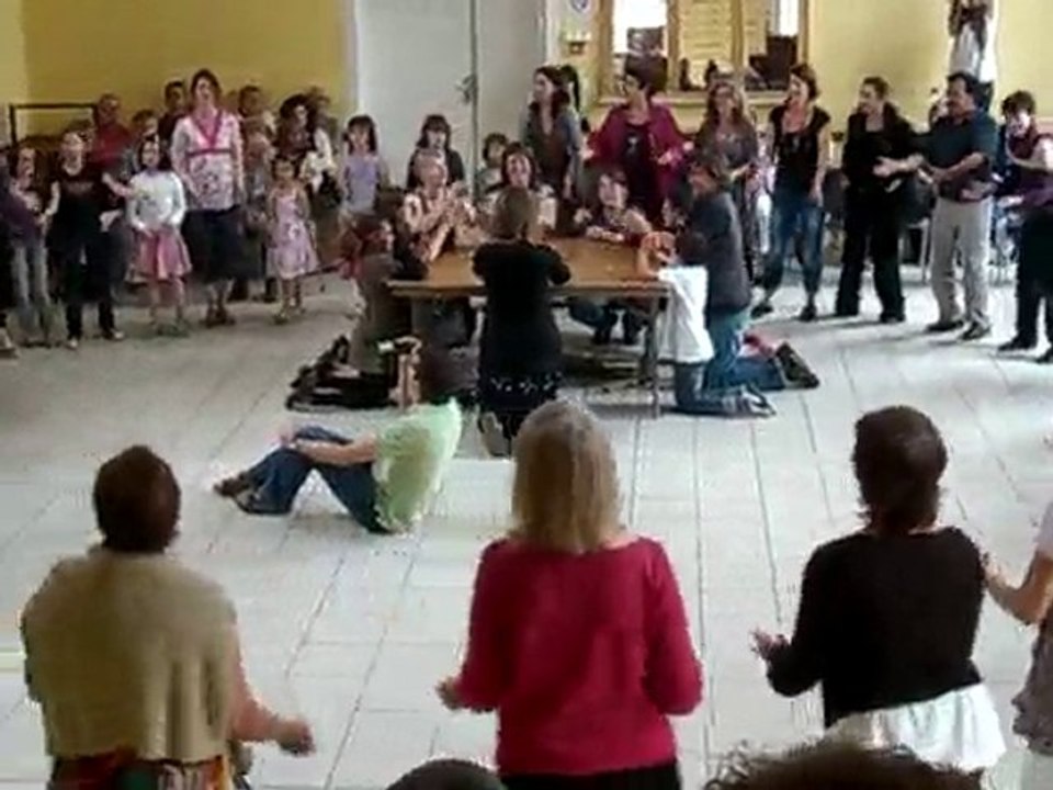 atelier vocal avec Chet Nuneta Festival Marsal 2010