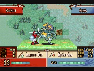 Fire Emblem - The Sacred Stones 10/ Adieu Vanessa !