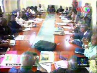 Antoinette Sassou N’Guesso  chevet des blessés