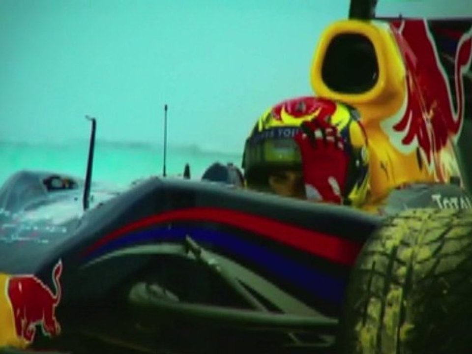 Red Bull Formule 1 sur la plage - Formula one on the beach