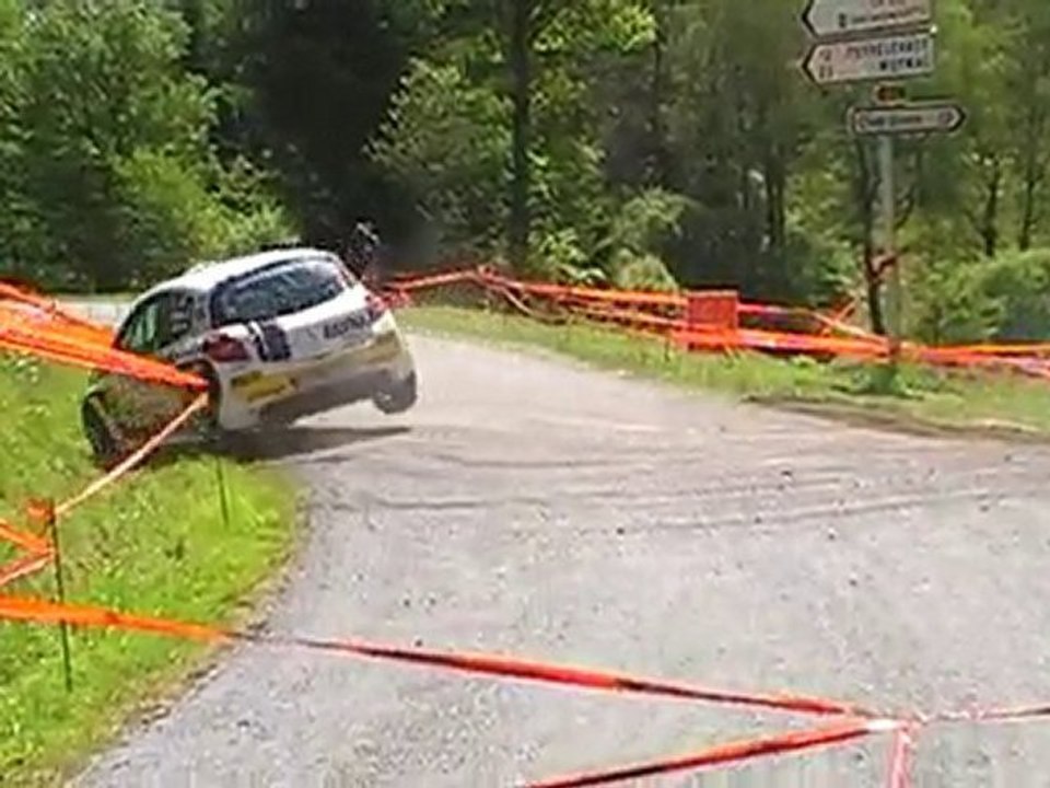 Rallye du Limousin : Frayeur de Manu Guigou