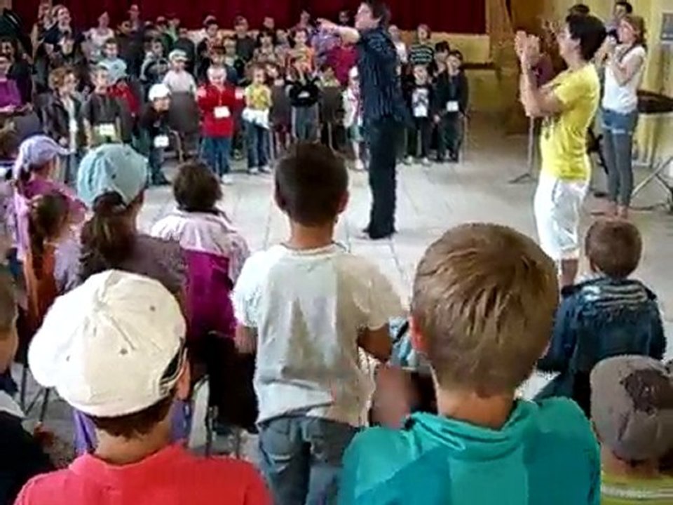 atelier vocal avec  Voces8 au festival de Marsal