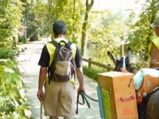 balade contée de Chartres à Barjouville avec un âne