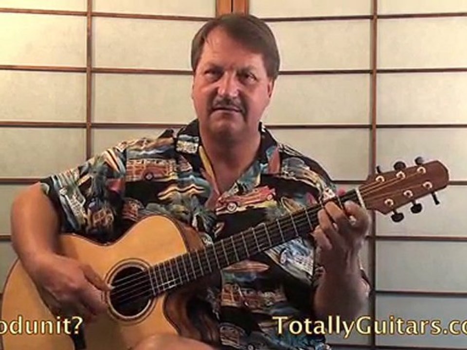 Neil Hogan - Whodunit? Guitar lesson