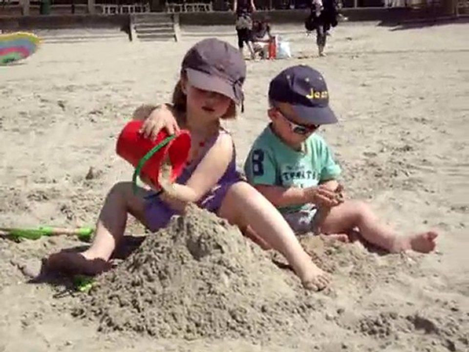 1. A la plage! Juin 2010