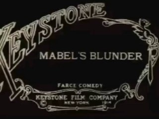 Mabel's Blunder (1914)