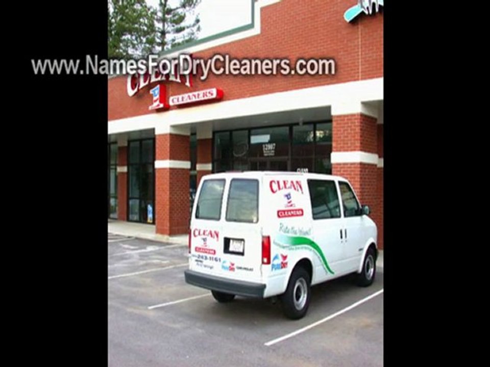 Names For Dry Cleaners