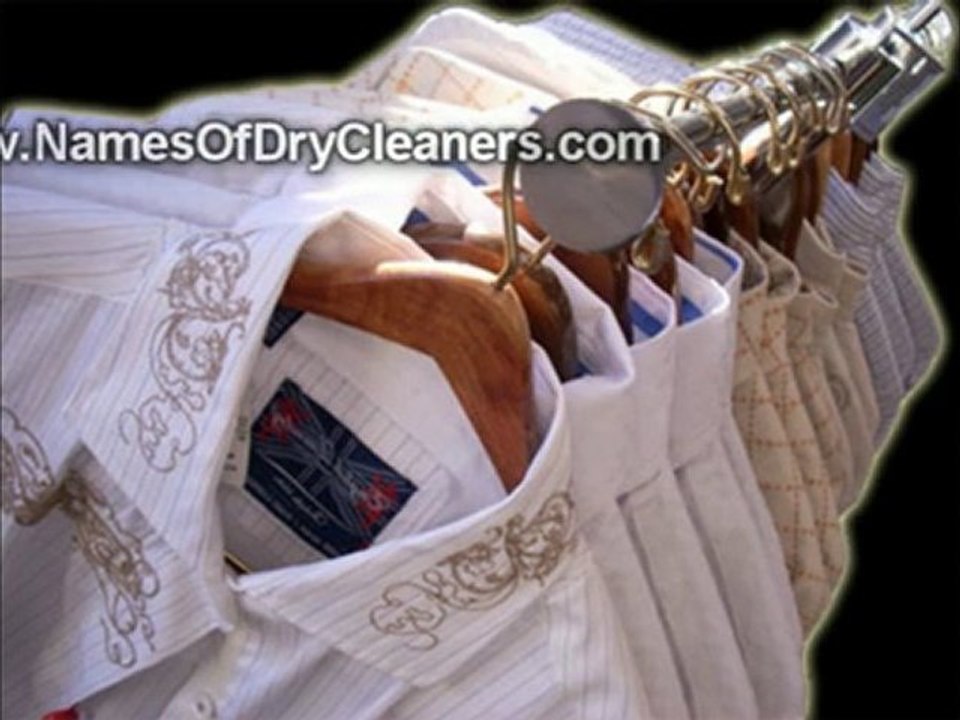 Names Of Dry Cleaners