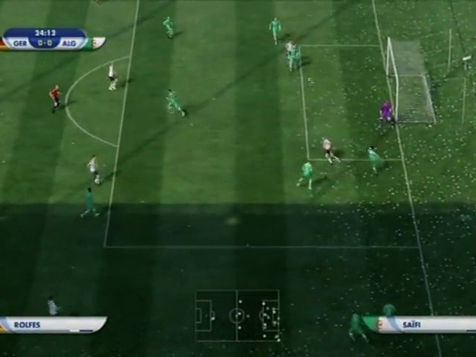 Allemagne - Algérie Coupe du Monde 2010 FIFA 2010 Partie 1