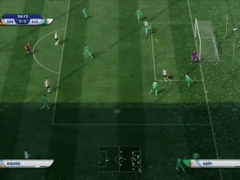 Allemagne - Algérie Coupe du Monde 2010 FIFA 2010 Partie 1