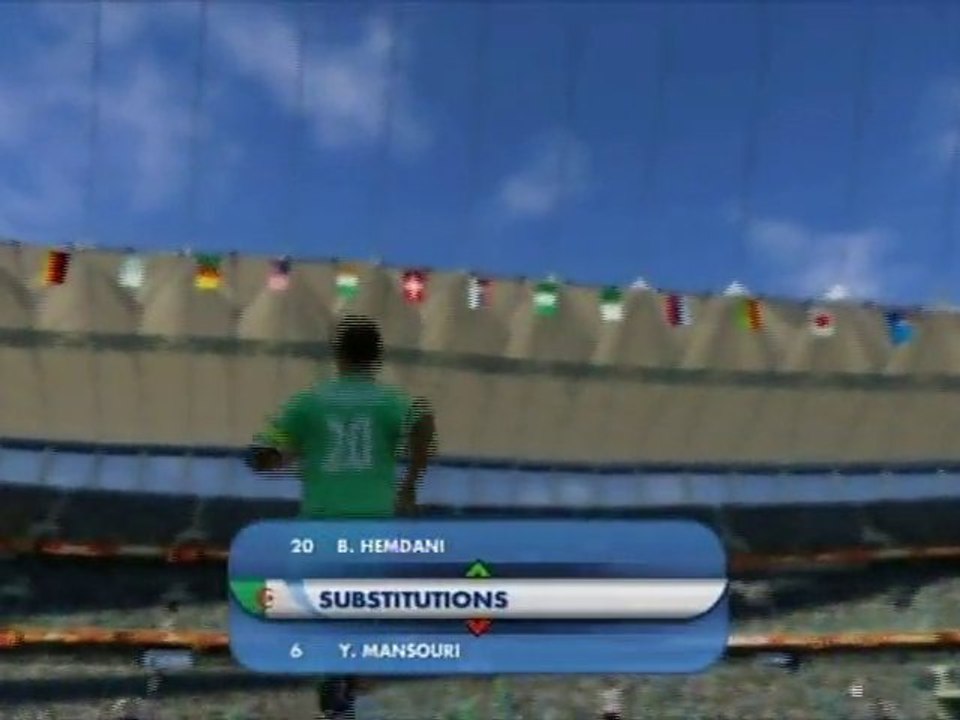 Allemagne - Algérie Coupe du Monde 2010 FIFA 2010 Partie 2