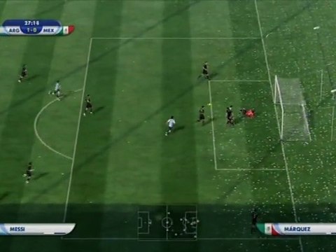 Argentine - Mexique Coupe du Monde 2010 FIFA 2010 Partie 1