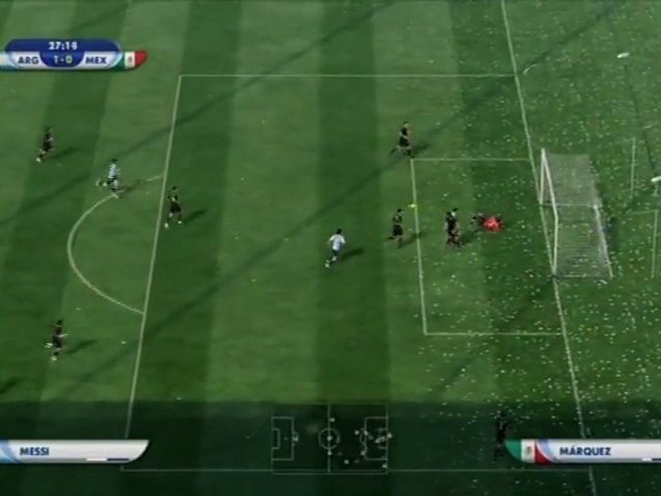 Argentine - Mexique Coupe du Monde 2010 FIFA 2010 Partie 1