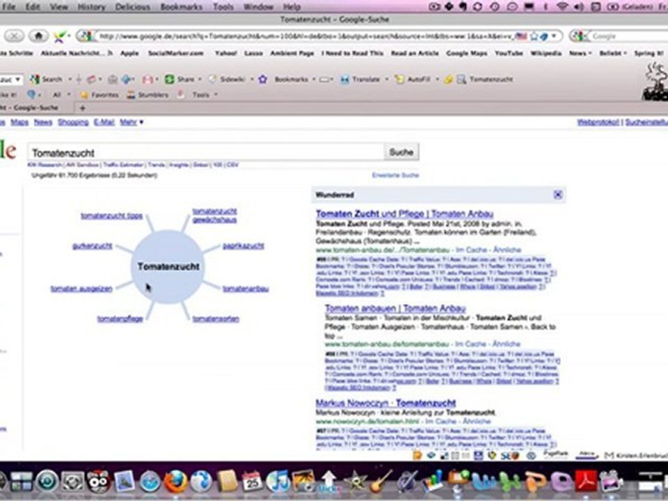Suchmaschinenoptimierung mit Google's Wunderrad