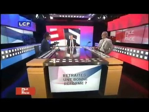 Retraites: Voisin (CFTC) vs Lefebvre (UMP-Sarkozy) 1/2