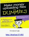Make Money  online Uploading Files For Dummies
