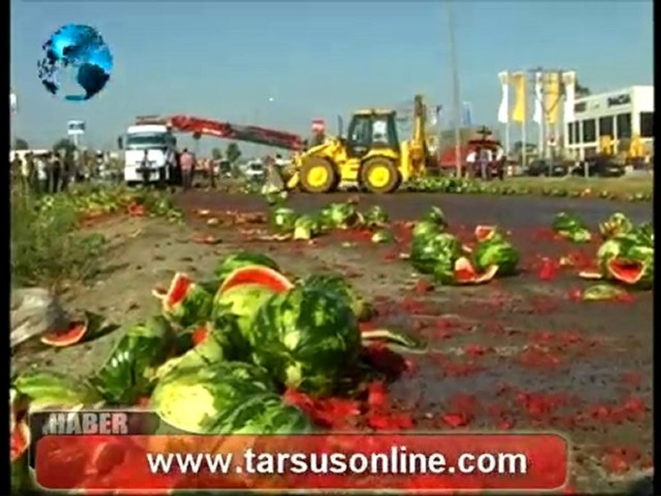 www.tarsusonline.com Tarsus'ta D-400 karayolunda kaza
