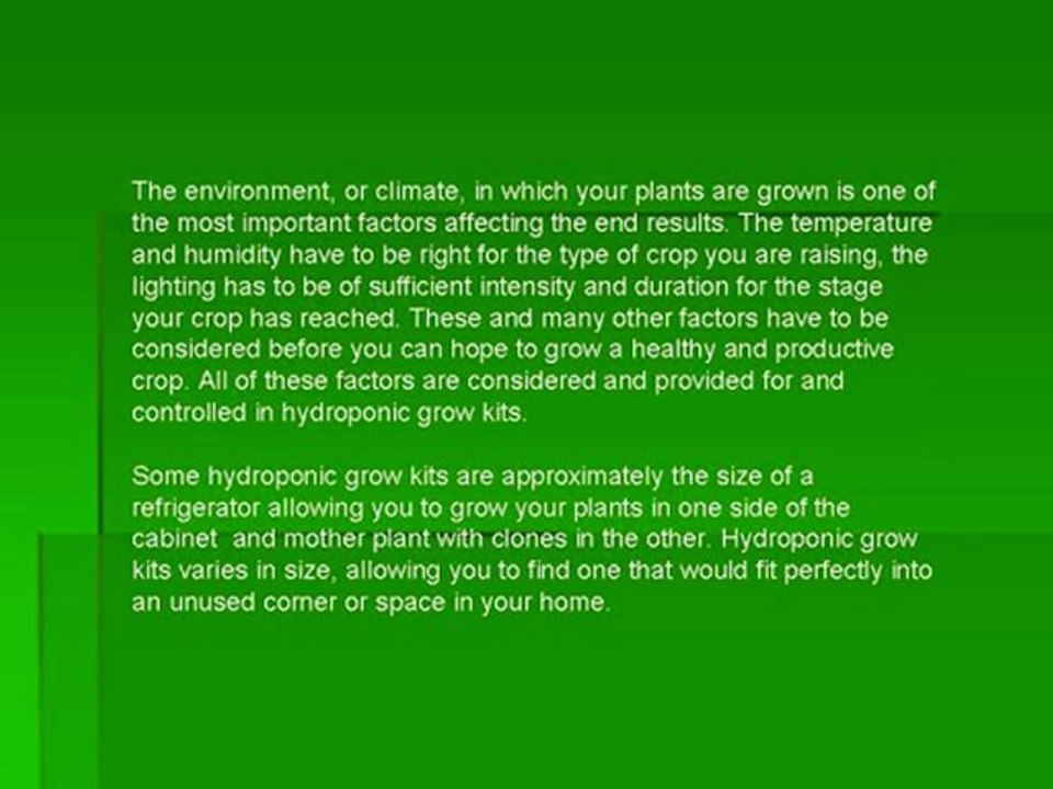 Hydroponic Grow Kits: Complete System for Growing Plants