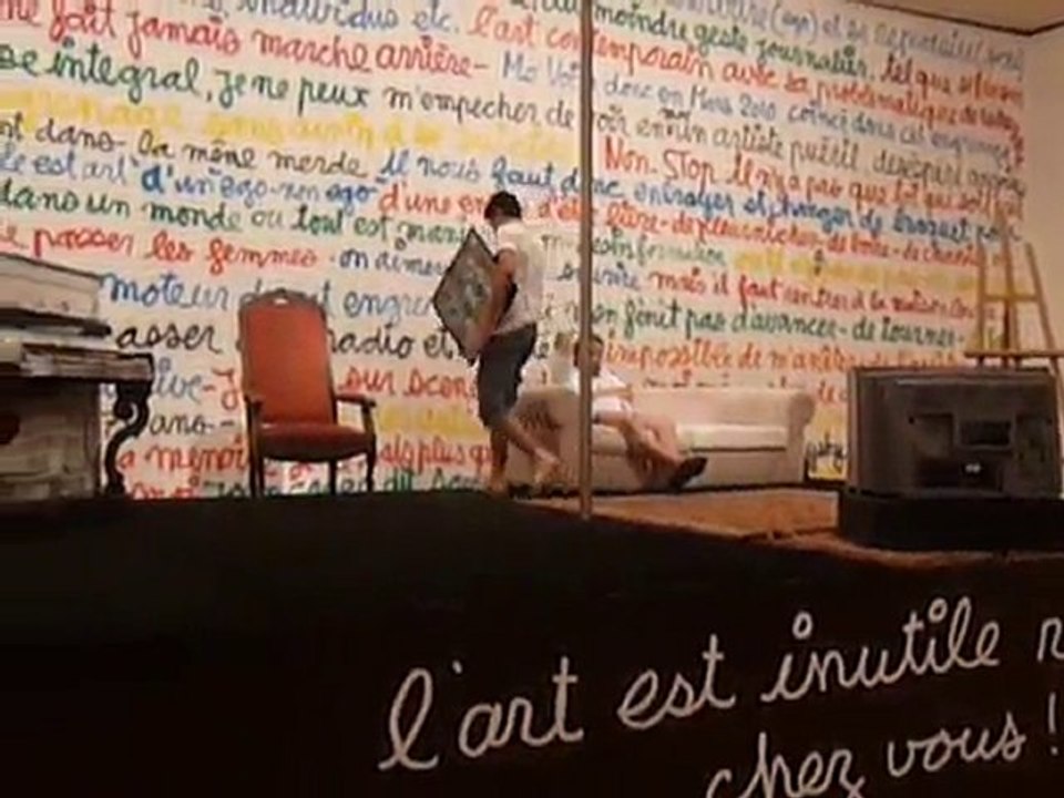 "Pas d'art sans provocation" scandale face au vol du tableau