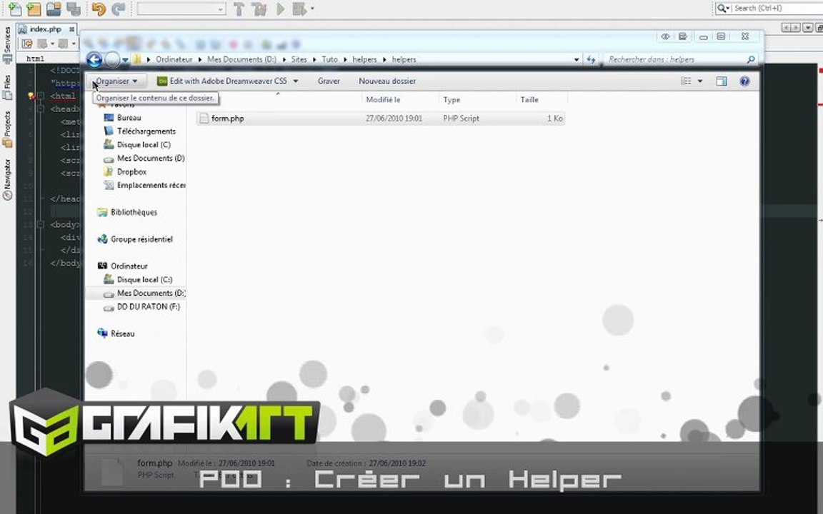 Tutoriel : Utiliser la POO pour créer un helper en PHP