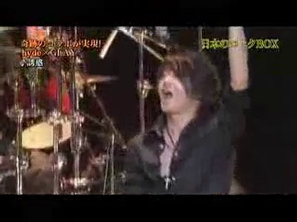 GLAY & HYDE - YUUWAKU + HONEY (live)