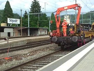 Burgdorf: Train de travaux raboteur de quai