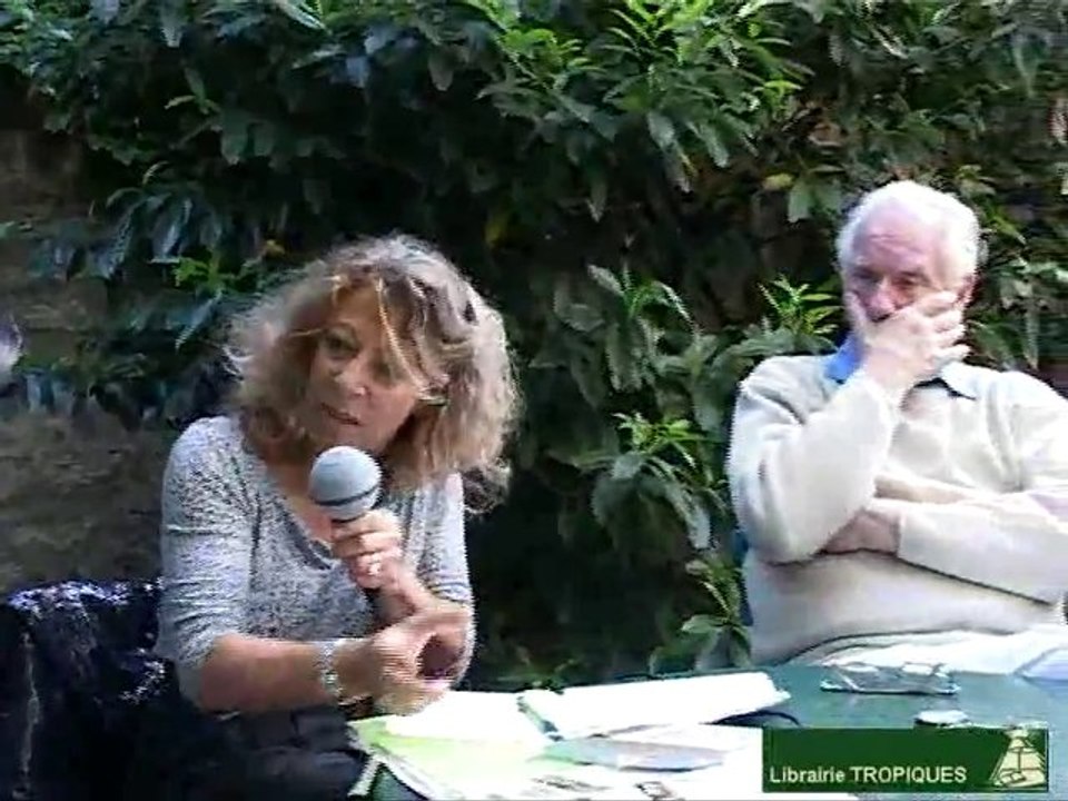 Alain badiou et Barbara Cassin chez TROPIQUES 5