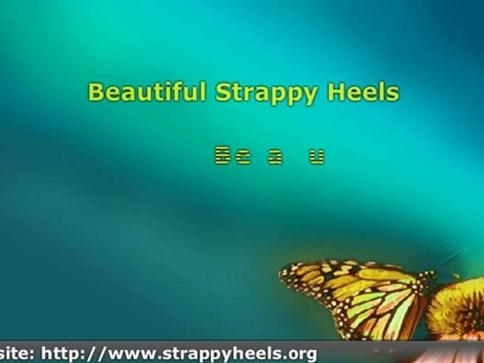 Finish Your Wardrobe With Strappy Heels