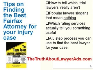 Find the Best Fairfax Personal Injury Attorney