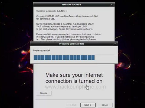 How to Jailbreak iPhone 3G with iOS4 redsn0w Windows